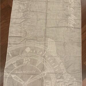 Blancpain Beige Towel with fifty fathoms design